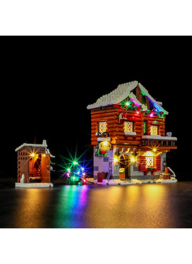 BRIKSMAX Led Lighting Kit for LEGO-10325 Alpine Lodge - Compatible with Lego Icons Christmas Village Building Set- Not Include Lego Set