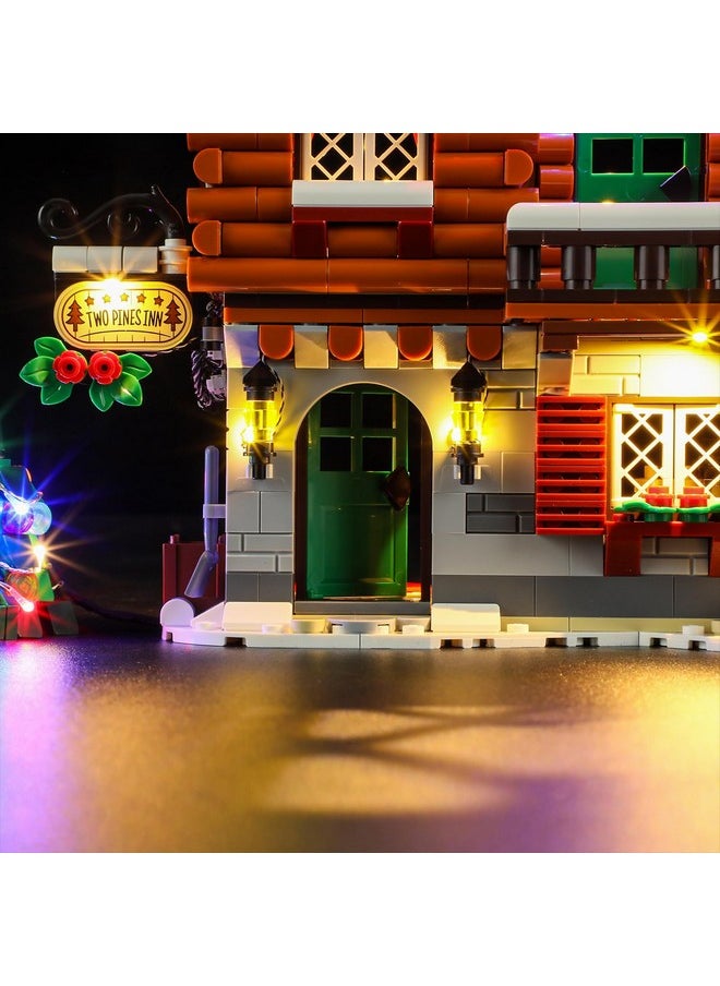 BRIKSMAX Led Lighting Kit for LEGO-10325 Alpine Lodge - Compatible with Lego Icons Christmas Village Building Set- Not Include Lego Set