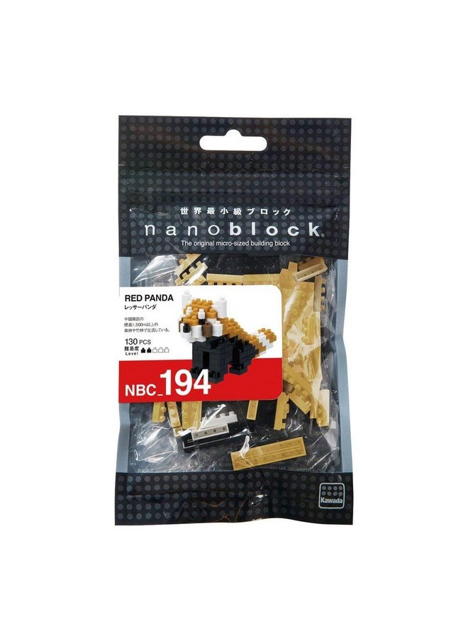 nanoblock - Animals - Red Panda, Collection Series Building Kit
