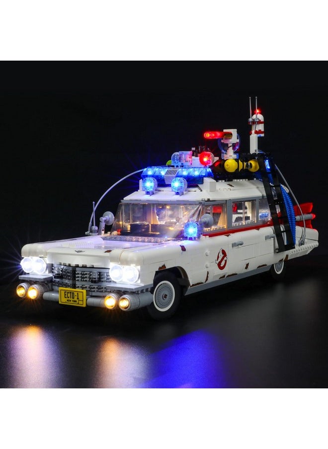 BRIKSMAX Led Lighting Kit for Ghostbusters ECTO-1 - Compatible with Lego 10274 Building Blocks Model- Not Include The Lego Set