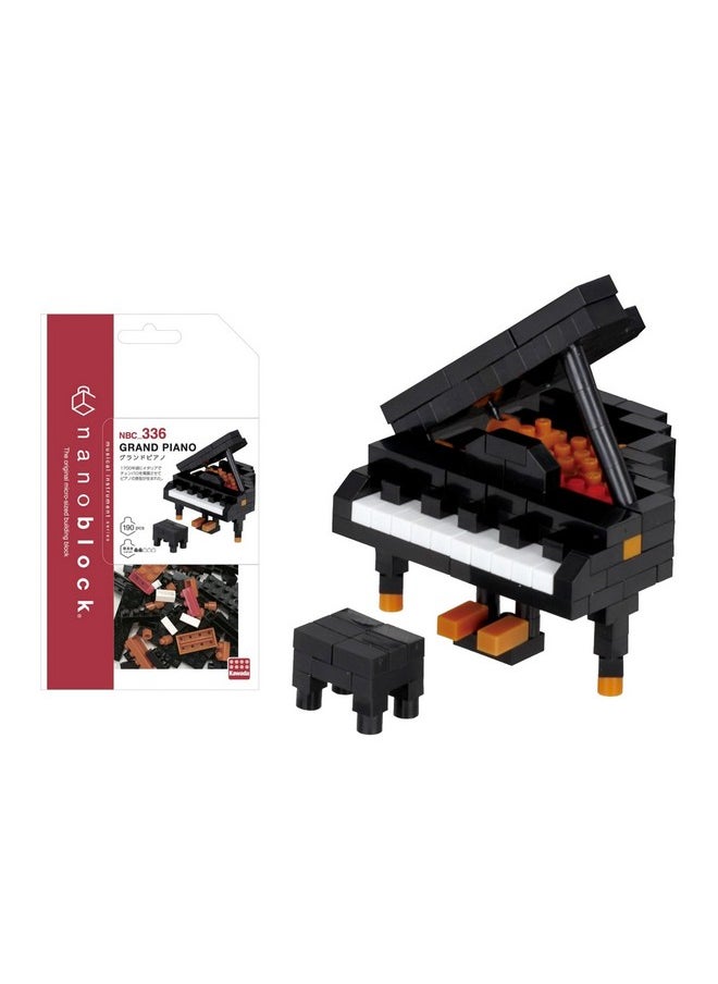 nanoblock - Instruments - Grand Piano, Collection Series Building Kit