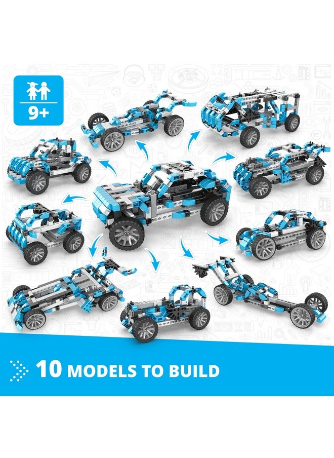Engino- Inventor STEM Toys, Motorized Offroader Construction Toys for Kids 9+, STEM Building Toys, STEM Kits, Gifts for Boys & Girls