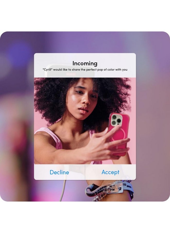 CYRILL Spigen Ultrasheer Mag Compatible With iPhone 15 Pro (2023) Back Cover [Tpu,Pc|Hot Pink]