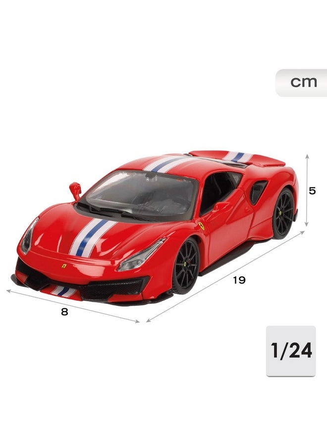 Bburago 1:24 R&P Ferrari 488 Pista - Red