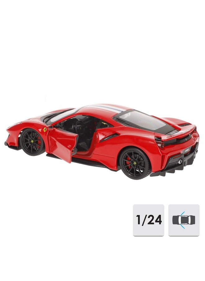 Bburago 1:24 R&P Ferrari 488 Pista - Red