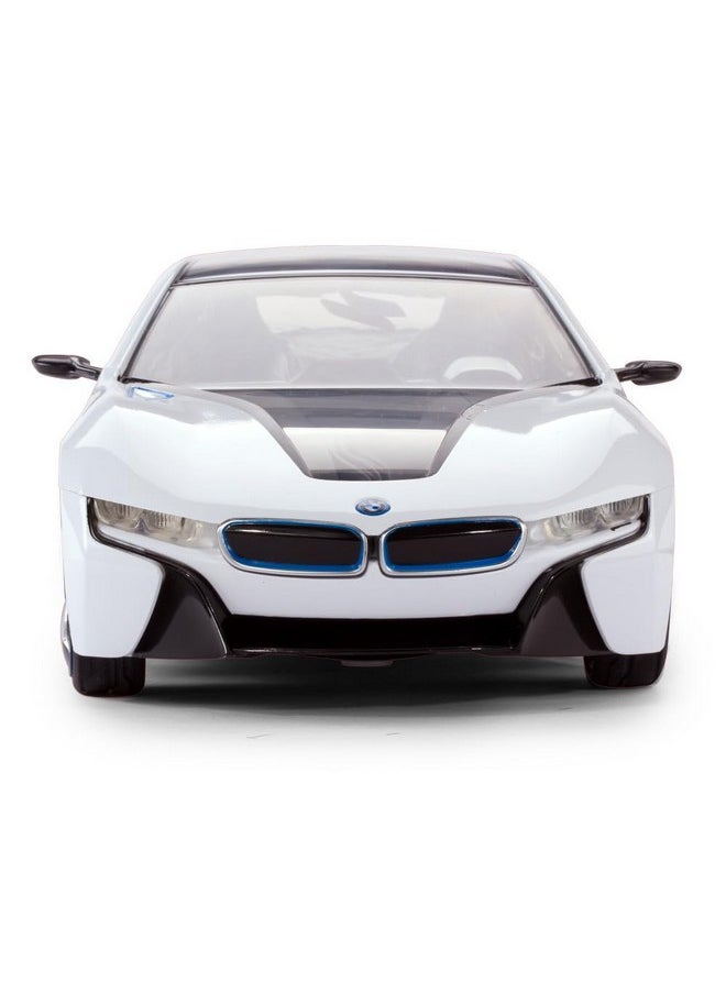RASTAR BMW Toy Car, 1:14 BMW i8 Remote Control Car | BMW RC Car, Fully Transparent/Interior Light