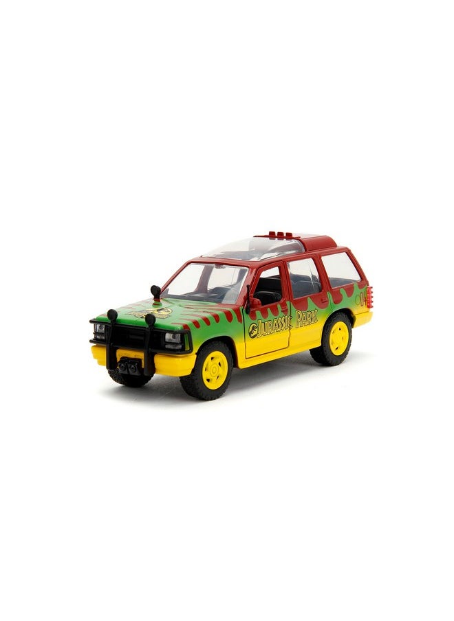 Jada Toys - for Explorer Jurassic Park - 1993-1/32, Green/Red