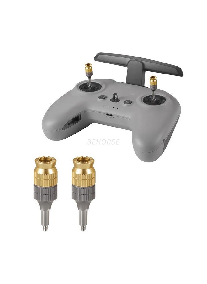 BEHORSE Extension Joysticks Replacement Aluminum Telescopic for DJI RC Pro/DJI FPV/Avata/Avata 2 Remote Controller 2/Controller 3 Accessories