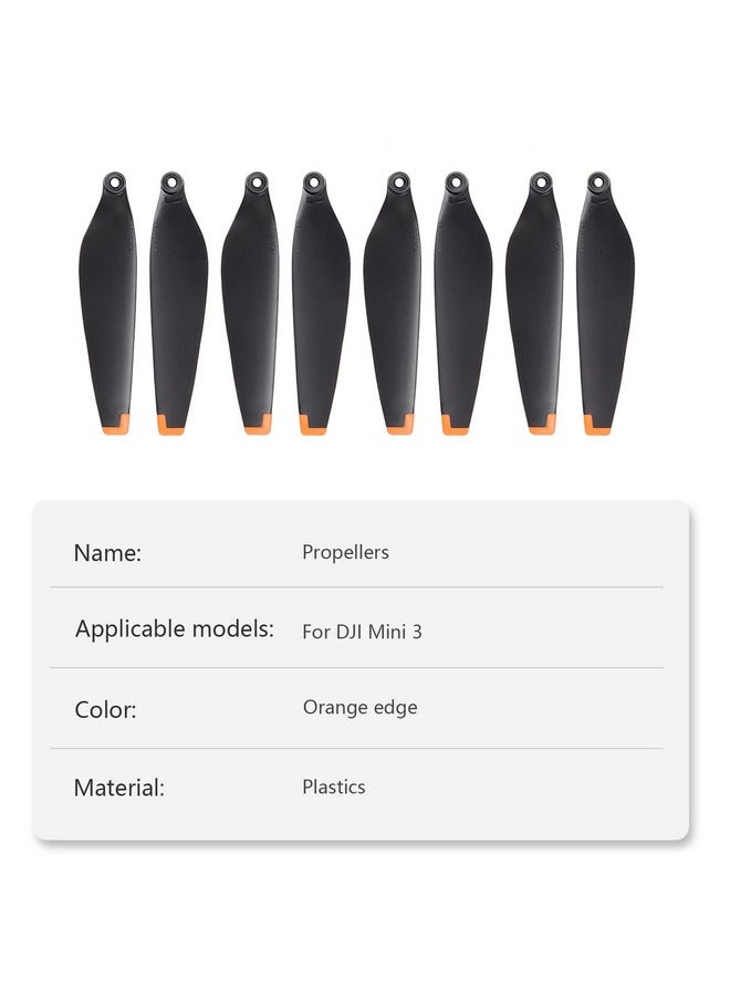 16Pcs Mini 3 Propellers for DJI Mini 3 Low-Noise Blades Props Wing Replacemen Accessories(NOT for DJI Mini 3 Pro)
