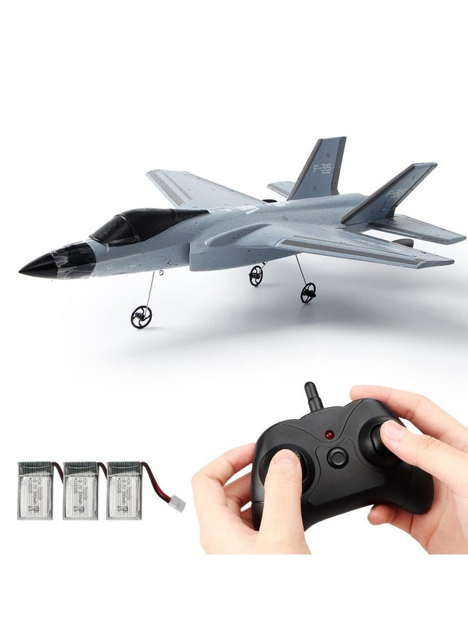 BEHORSE RC Plane, F-35 RC Airplane Ready to Fly, 2 Channel 2.4Ghz Remote Control Plane, Remote Control Airplanes for Kids Boys Girls Adults Beginners
