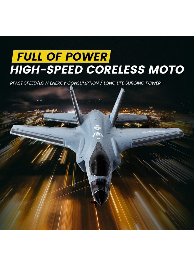 BEHORSE RC Plane, F-35 RC Airplane Ready to Fly, 2 Channel 2.4Ghz Remote Control Plane, Remote Control Airplanes for Kids Boys Girls Adults Beginners
