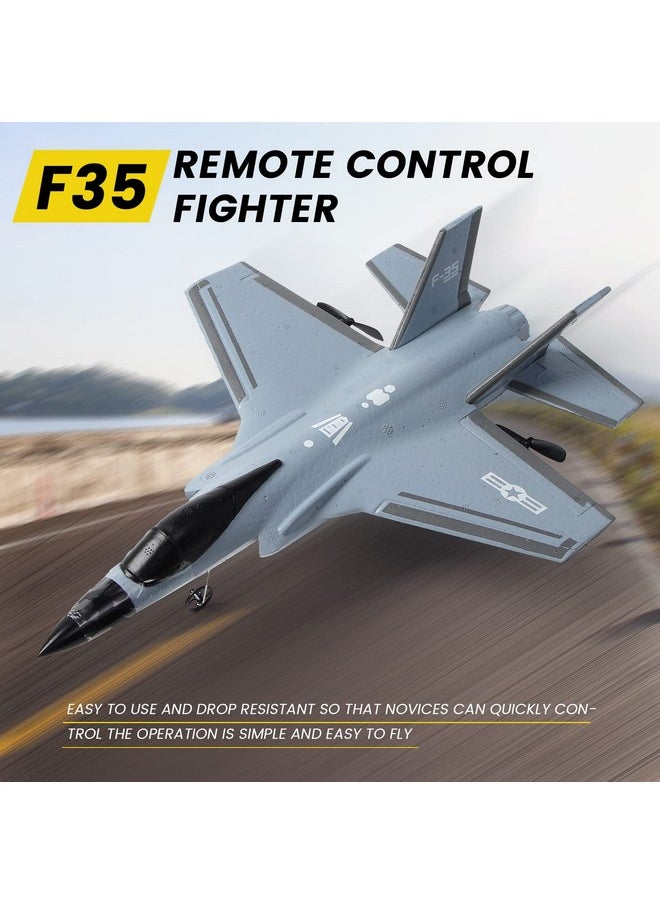 BEHORSE RC Plane, F-35 RC Airplane Ready to Fly, 2 Channel 2.4Ghz Remote Control Plane, Remote Control Airplanes for Kids Boys Girls Adults Beginners
