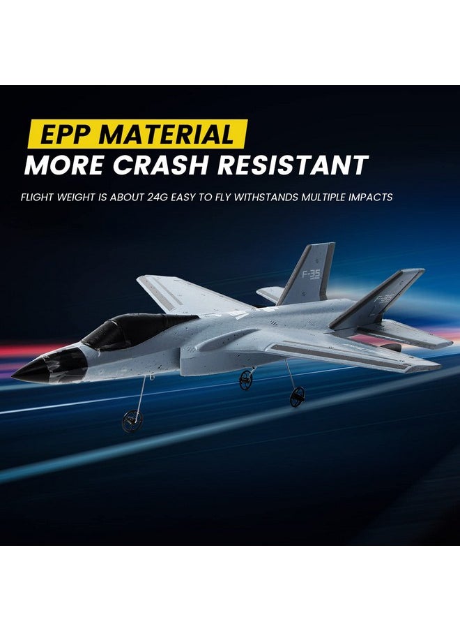 BEHORSE RC Plane, F-35 RC Airplane Ready to Fly, 2 Channel 2.4Ghz Remote Control Plane, Remote Control Airplanes for Kids Boys Girls Adults Beginners