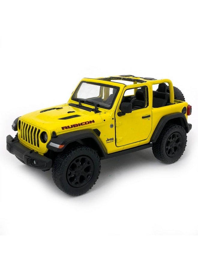 2018 Jeep Wrangler Rubicon No Top Yellow - Kinsmart P/B