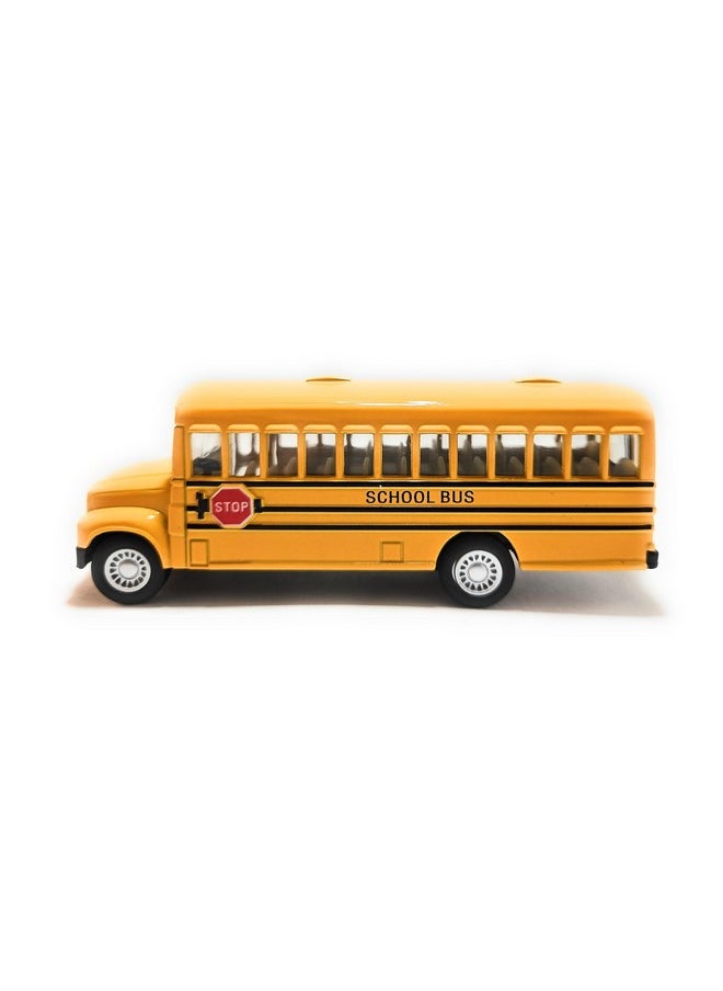 KiNSMART KiNSFUN Yellow School Bus 5
