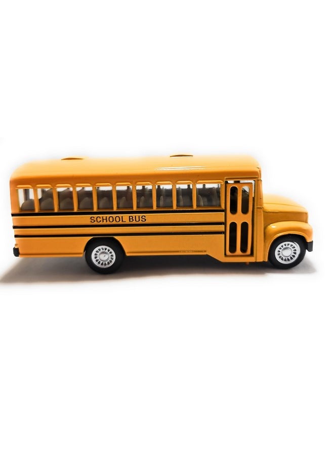 KiNSMART KiNSFUN Yellow School Bus 5