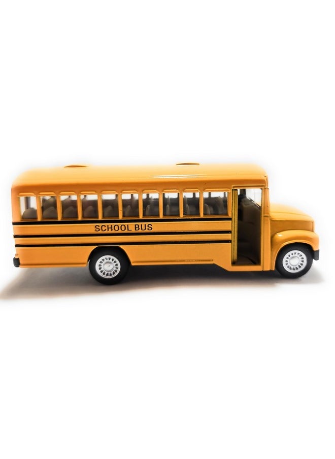 KiNSMART KiNSFUN Yellow School Bus 5