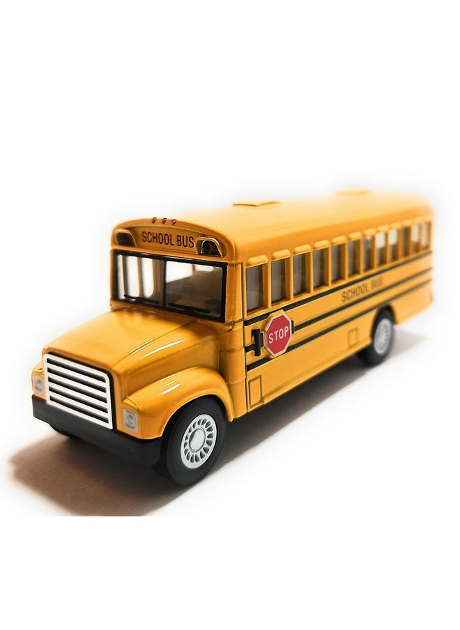 KiNSMART KiNSFUN Yellow School Bus 5