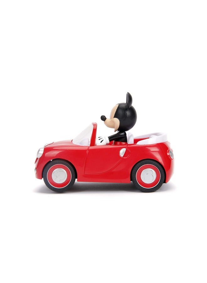 Jada Toys Disney Junior Mickey Mouse Clubhouse Roadster RC Car Red, 7