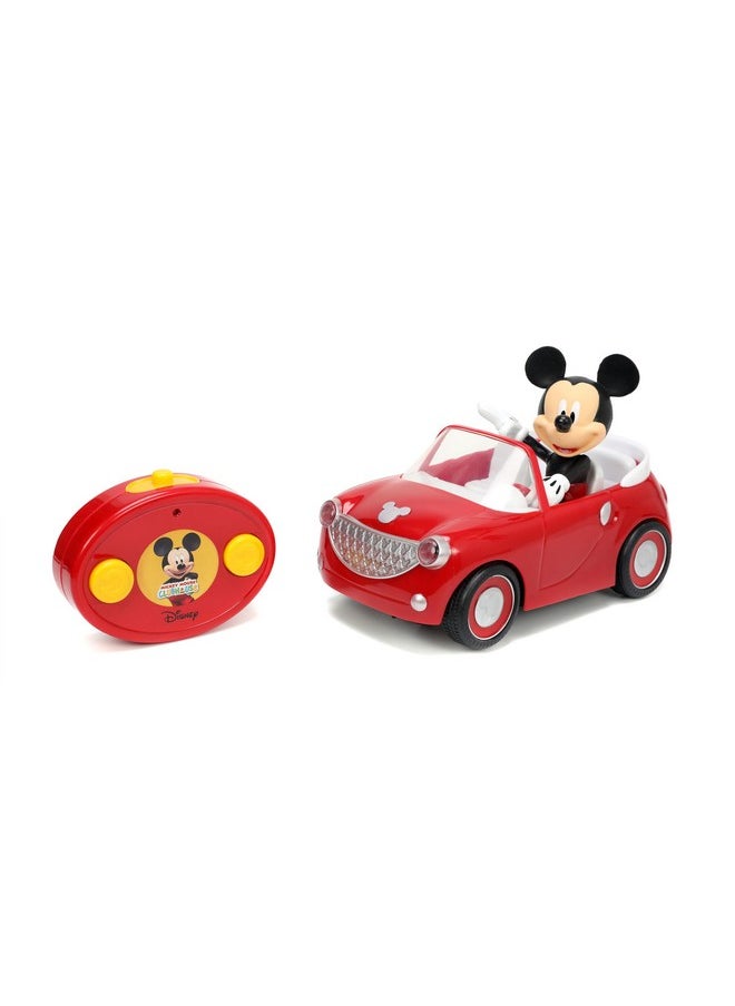 Jada Toys Disney Junior Mickey Mouse Clubhouse Roadster RC Car Red, 7