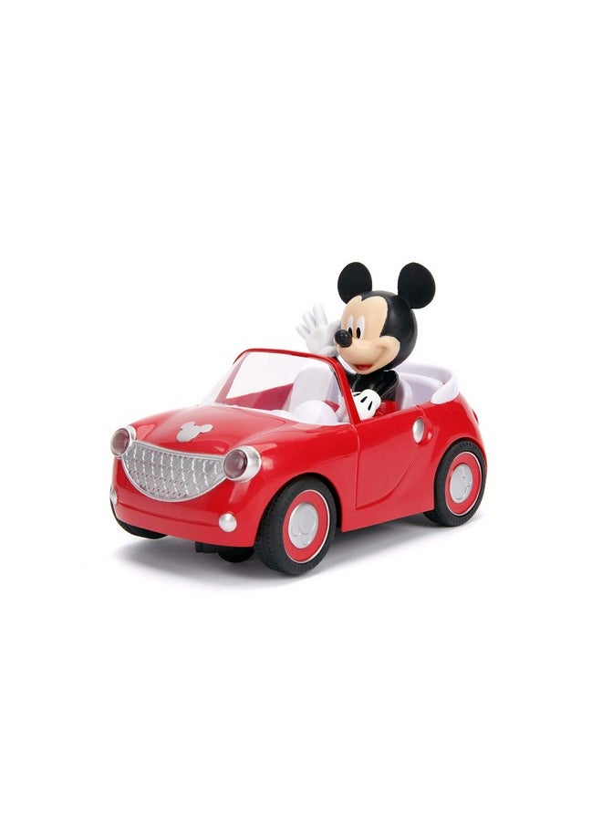 Jada Toys Disney Junior Mickey Mouse Clubhouse Roadster RC Car Red, 7
