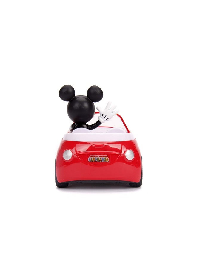Jada Toys Disney Junior Mickey Mouse Clubhouse Roadster RC Car Red, 7
