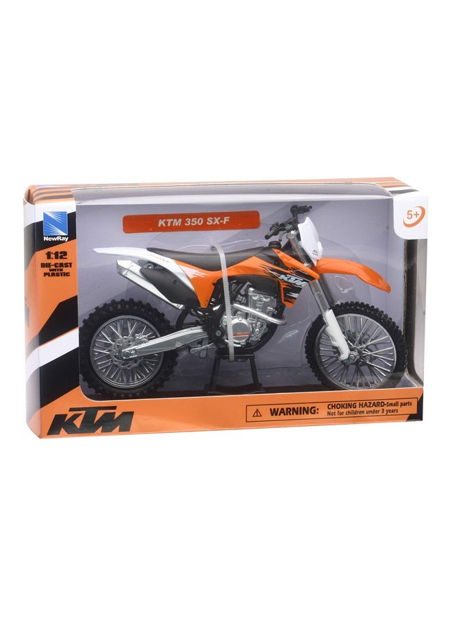 New-Ray 1:12 scale KTM 350SX-F die cast dirt bike model