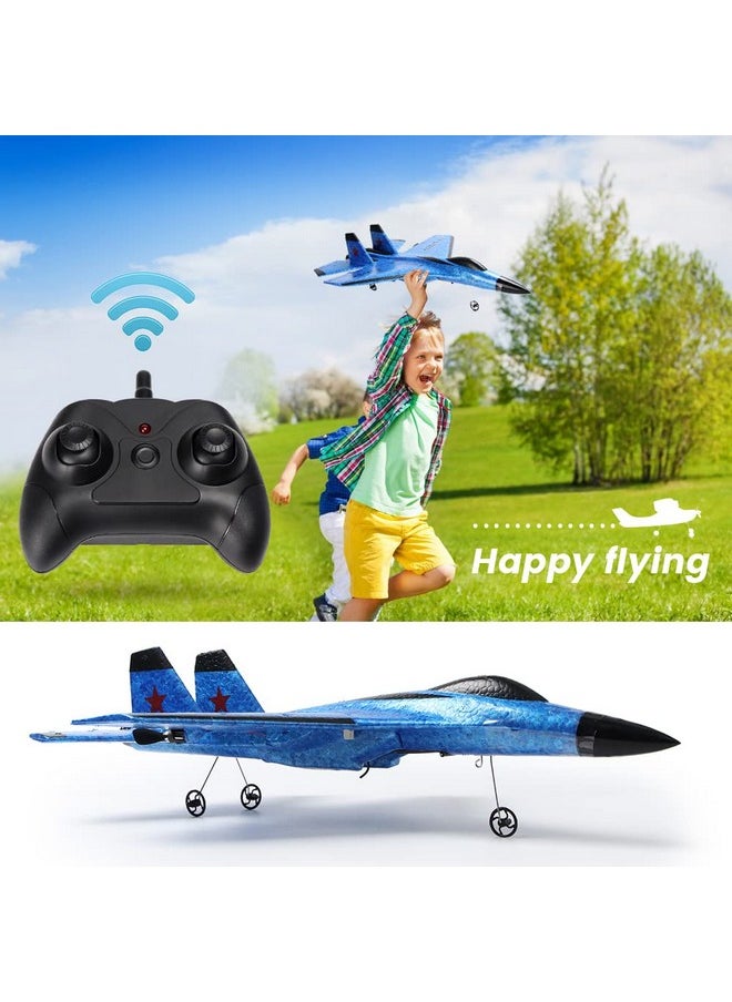 BEHORSE Remote Control Airplane RC Plane 2 Channel Remote Control Airplane Ready to Fly, 2.4GHz Easy to Control RC Glider Plane for Kids