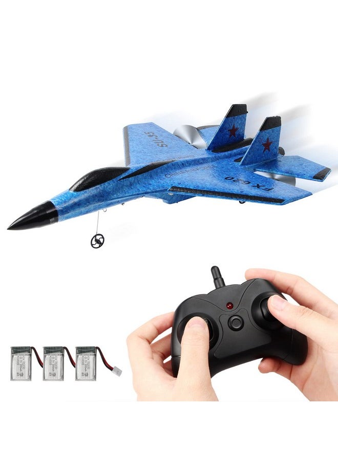 BEHORSE Remote Control Airplane RC Plane 2 Channel Remote Control Airplane Ready to Fly, 2.4GHz Easy to Control RC Glider Plane for Kids