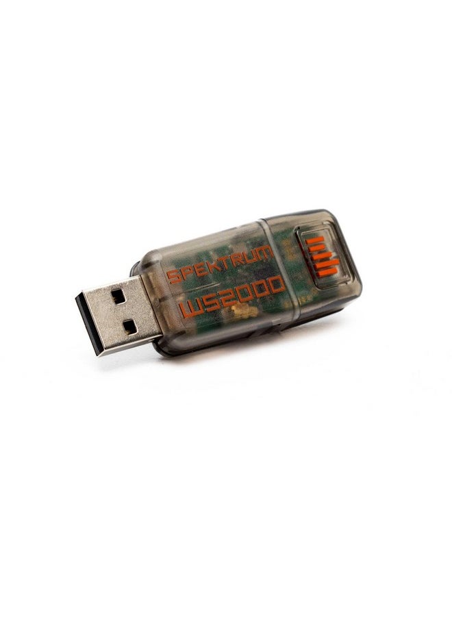 Spektrum Ws2000 Wireless USB RC Flight Simulator Dongle, SPMWS2000, Black