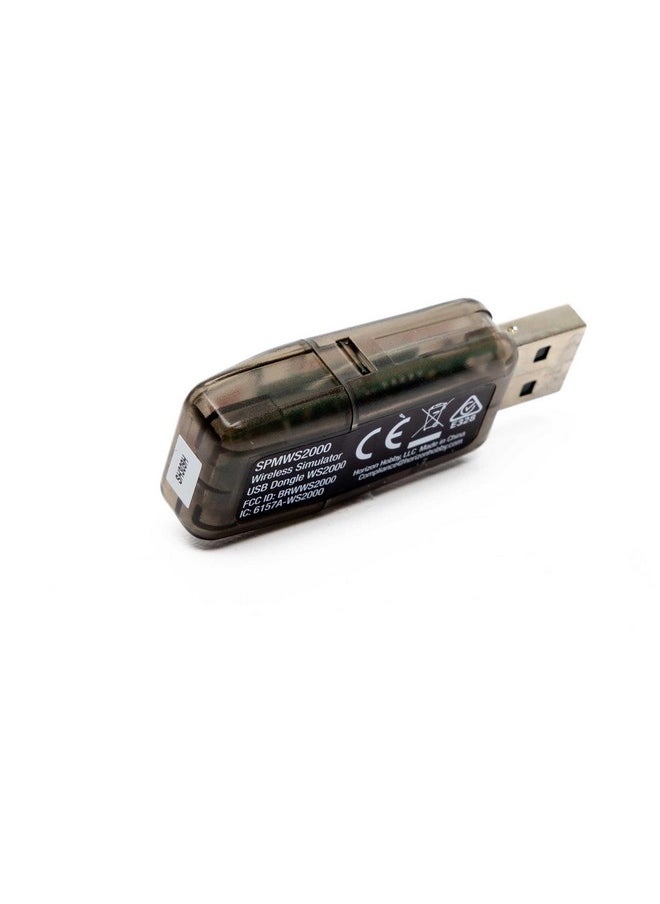 Spektrum Ws2000 Wireless USB RC Flight Simulator Dongle, SPMWS2000, Black