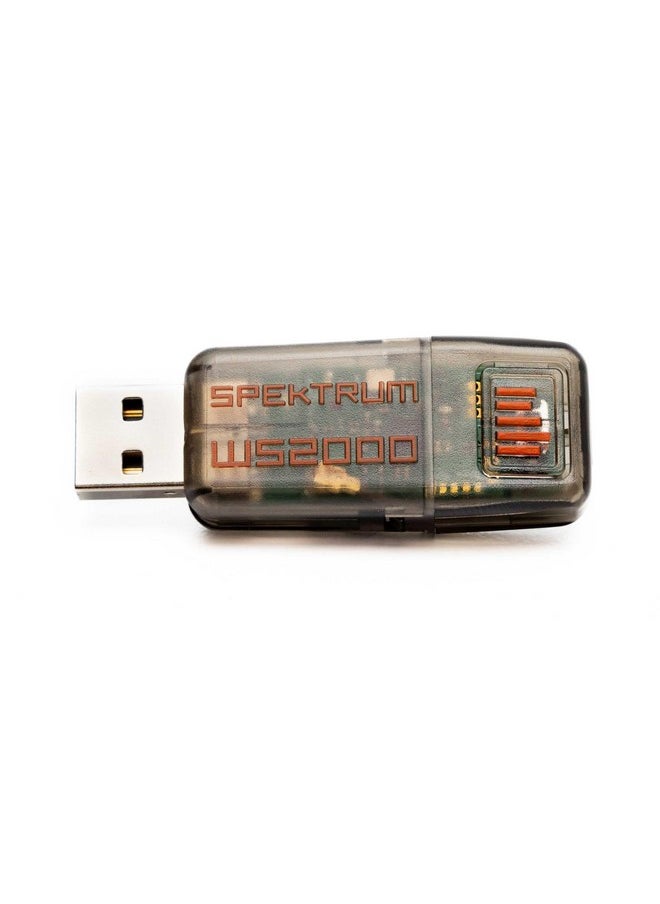 Spektrum Ws2000 Wireless USB RC Flight Simulator Dongle, SPMWS2000, Black