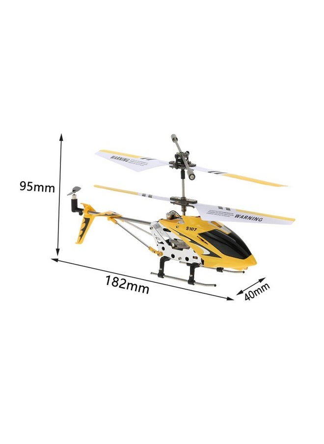 Syma S107/S107G 3 Channel RC Heli with Gyro - Yellow