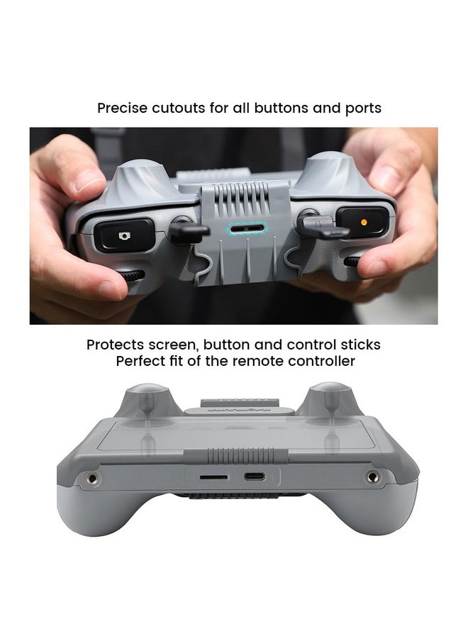 Mini 4 Pro/Air 3 Accessories 3 in 1 Sun Hood/Sunshade Protector for DJI RC 2 Remote Controller Joysticks Cover Full Screen Protection Accessories