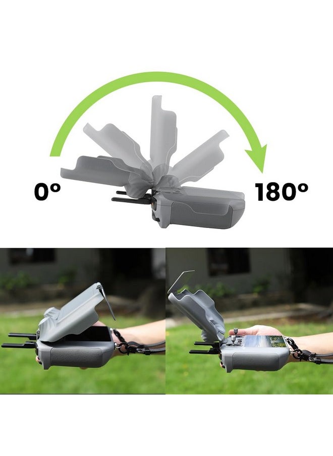 Mini 4 Pro/Air 3 Accessories 3 in 1 Sun Hood/Sunshade Protector for DJI RC 2 Remote Controller Joysticks Cover Full Screen Protection Accessories