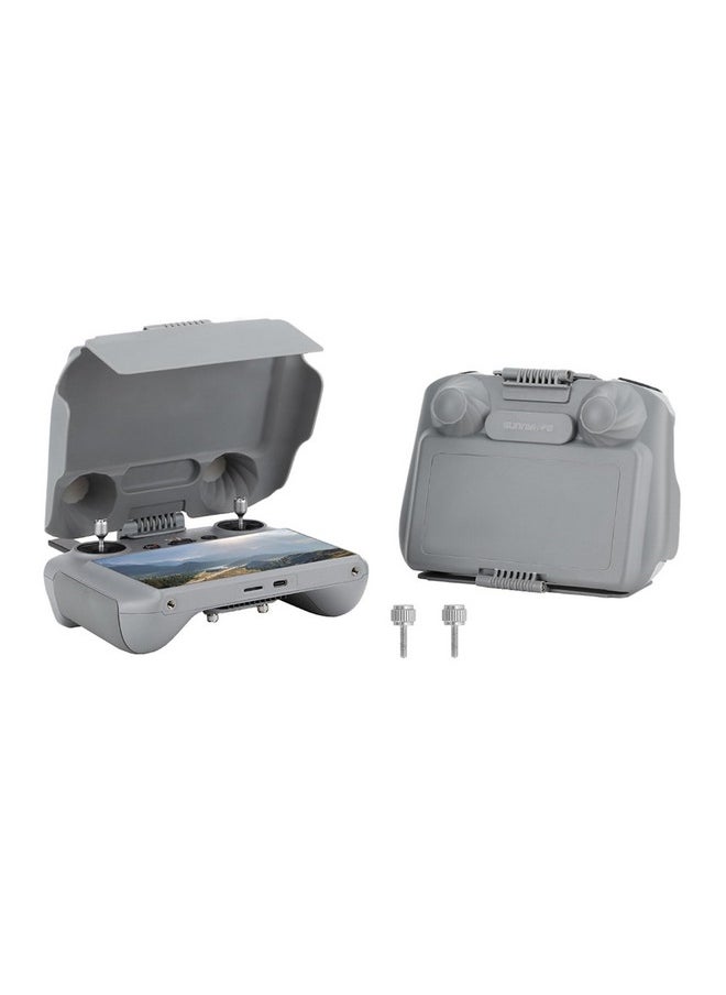 Mini 4 Pro/Air 3 Accessories 3 in 1 Sun Hood/Sunshade Protector for DJI RC 2 Remote Controller Joysticks Cover Full Screen Protection Accessories