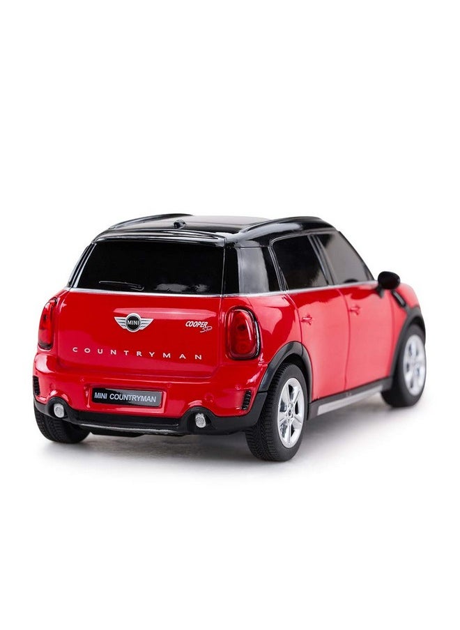 RASTAR BMW 1:24 RC Cars Remote Control Mini Cooper Countryman Model Car Toy Mini Cooper Car for Kids, Red