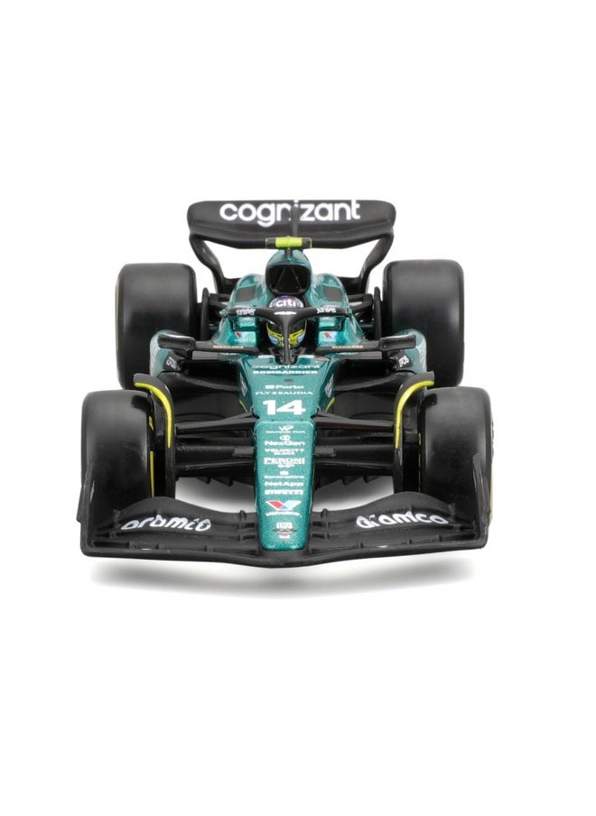 Bburago 1:43 Race Aston Martin AMR23 (2023) w/Driver