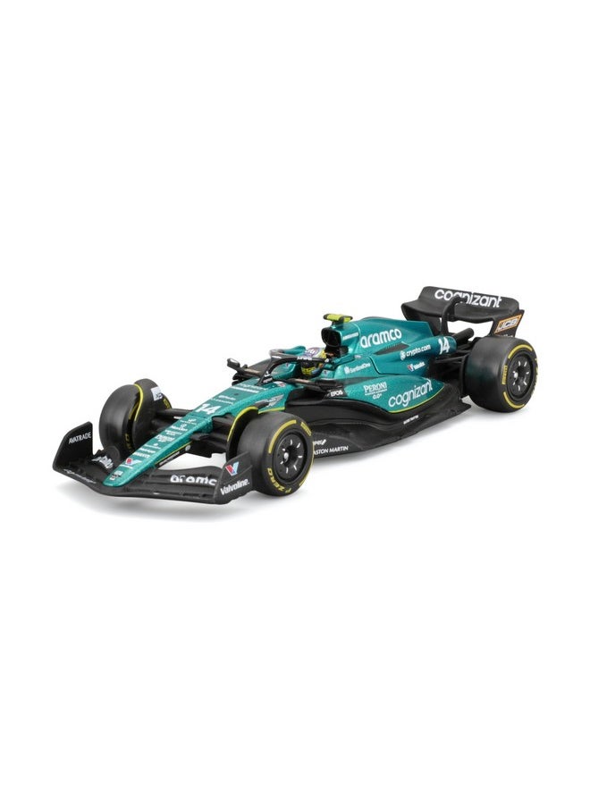 Bburago 1:43 Race Aston Martin AMR23 (2023) w/Driver