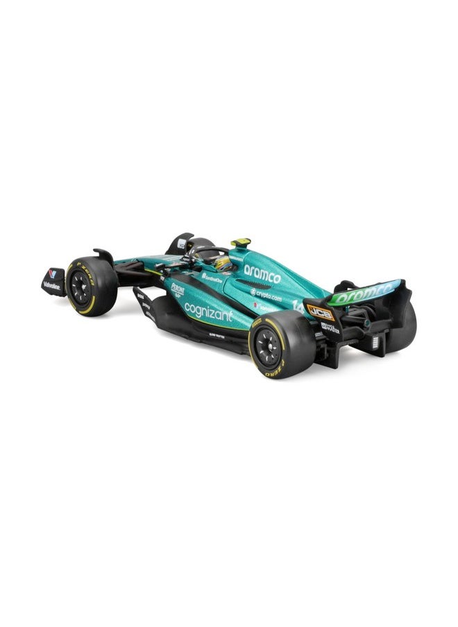 Bburago 1:43 Race Aston Martin AMR23 (2023) w/Driver