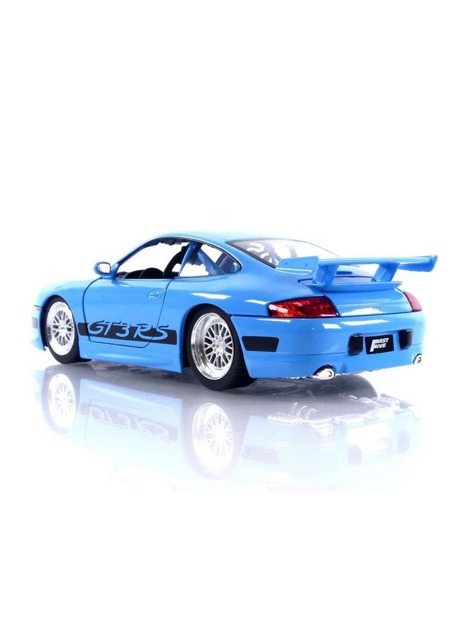 Jada Toys Fast & Furious Brian's Porsche 911 GT3 RS 1:24 Die-cast Car, Toys for Kids and Adults