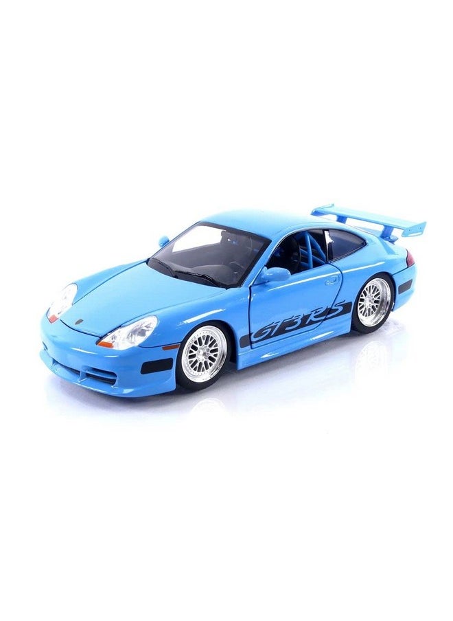 Jada Toys Fast & Furious Brian's Porsche 911 GT3 RS 1:24 Die-cast Car, Toys for Kids and Adults