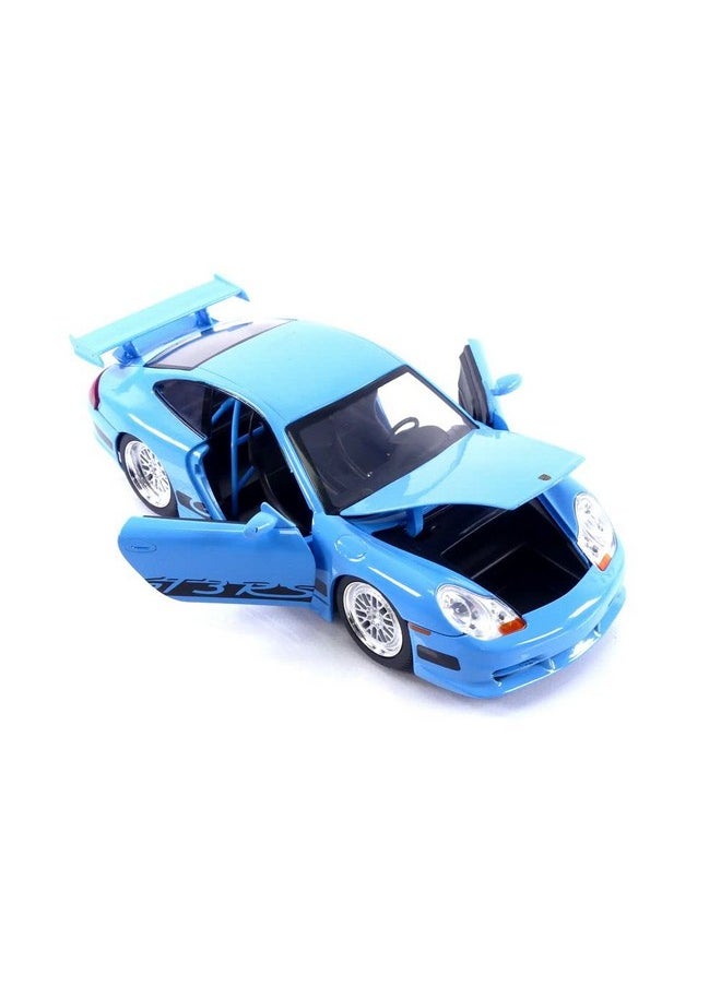 Jada Toys Fast & Furious Brian's Porsche 911 GT3 RS 1:24 Die-cast Car, Toys for Kids and Adults