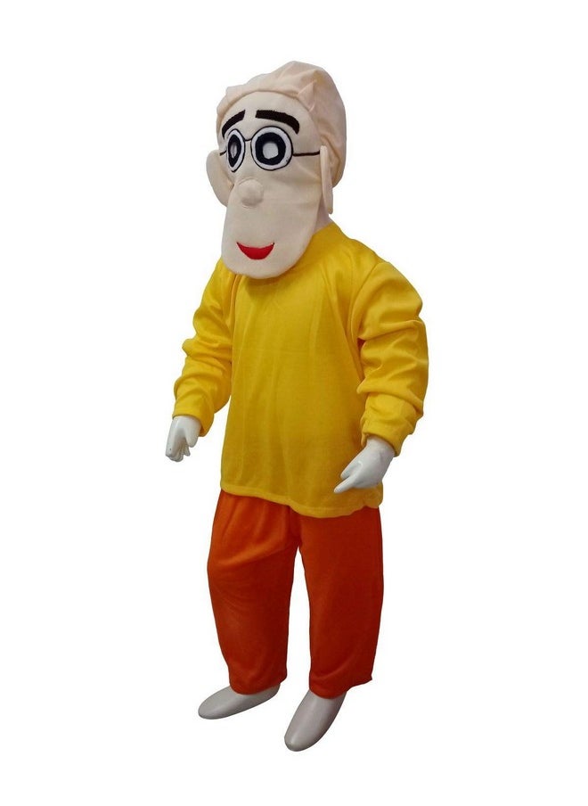 BookMyCostume Patlu Indian Cartoon Character Kids Fancy Dress Costume for Boys 5-6 years