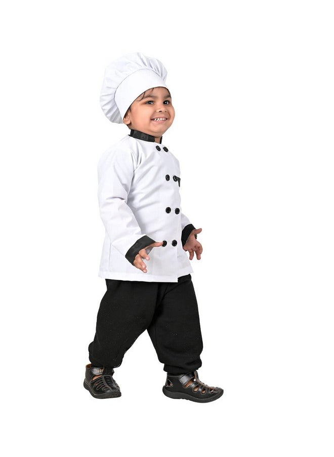 BookMyCostume Chef Professional Kids Fancy Dress Costume 2-3 years