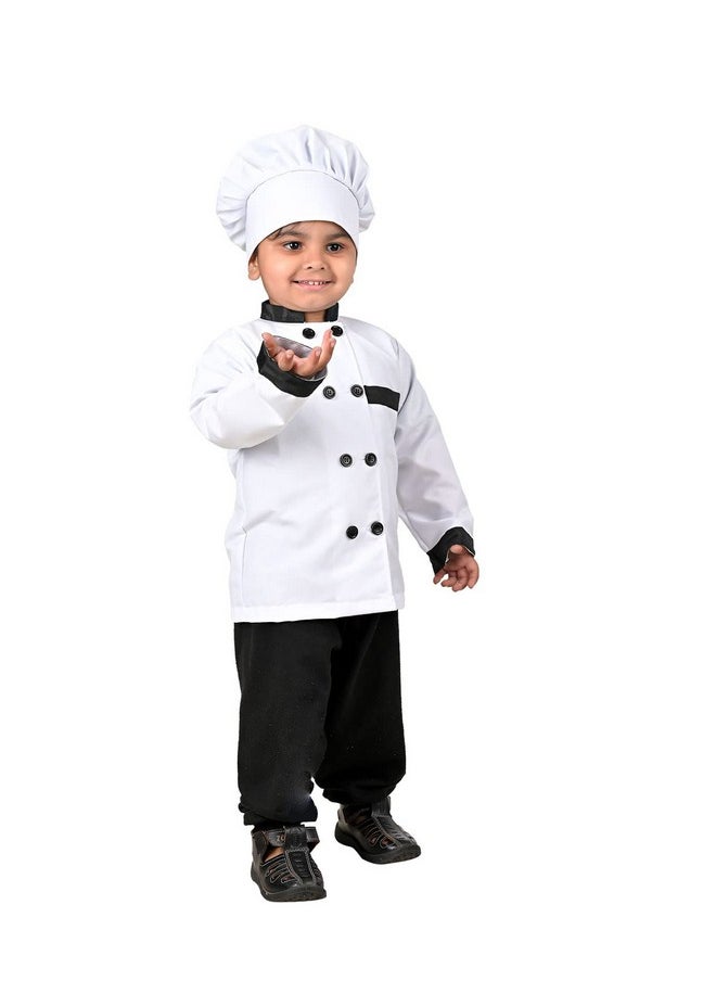 BookMyCostume Chef Professional Kids Fancy Dress Costume 2-3 years