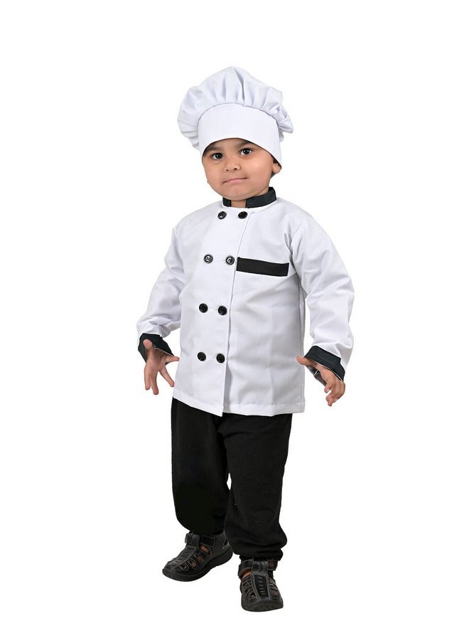 BookMyCostume Chef Professional Kids Fancy Dress Costume 2-3 years