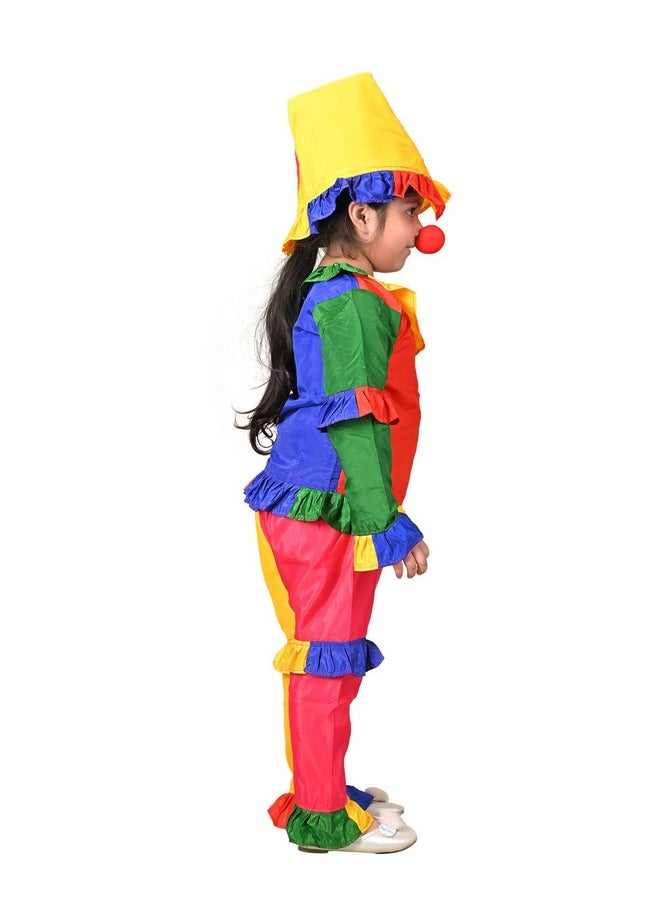 BookMyCostume Joker Colorful Clown Kids Adults Fancy Dress Costume 14-16 years/Adult S