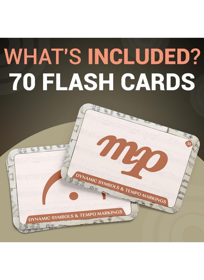 Briston Intermediate Musicians 70 Flashcards - On a Different Note, Alto & Tenor Clefs, Dynamic Symbols, Tempo & Time - Teacher or Home Music Study Art Students Learning Band Flash Cards
