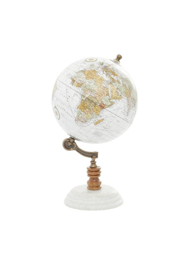 Deco 79 Paper Globe with Marble Base, 7